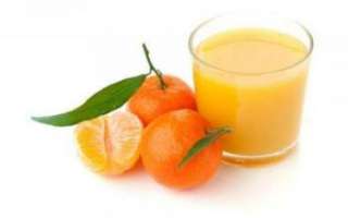 Пищевая ценность мандаринового сока, состав и калорийность; как сделать в домашних условиях; польза и вред продукта