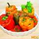 Перец, фаршированный овощами, в духовке – пошаговый рецепт с фото, как приготовить в домашних условиях