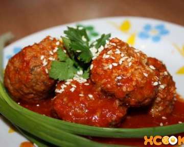 Пошаговый рецепт приготовления в мультиварке вкусных тефтелей в томатной подливе с фото