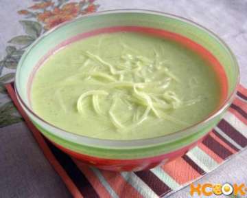 Кабачковый суп пюре (для похудения) — рецепт приготовления с фото