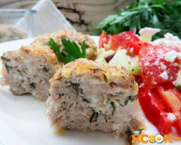 Вкусные запеченные котлеты с сыром в духовке – пошаговый рецепт с фото, как приготовить из куриного фарша