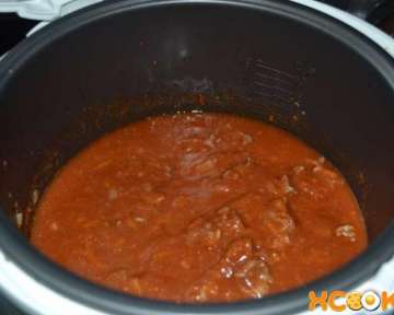 Подлива из говядины в мультиварке — рецепт с фото, как приготовить