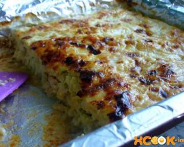 Диетическая запеканка из куриного фарша с кабачками – пошаговый фото рецепт приготовления в духовке