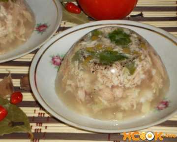 Домашний холодец из свинины — вкусный фото рецепт приготовления