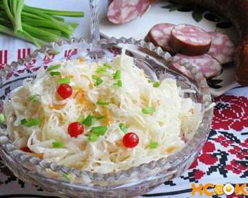 Квашеная капуста — вкусный фото рецепт приготовления в домашних условиях