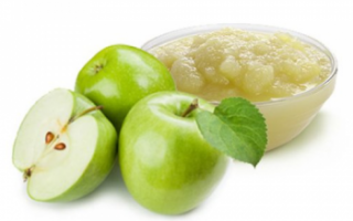 Описание яблочного пюре с фото, характеристика его состава и калорийности, польза продукта; как сделать своими руками