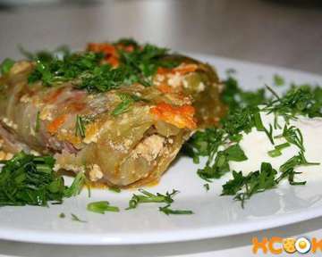 Как приготовить голубцы с мясным фаршем и рисом?