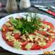 Итальянское карпаччо из помидоров – простой рецепт приготовления с пошаговыми фото в домашних условиях