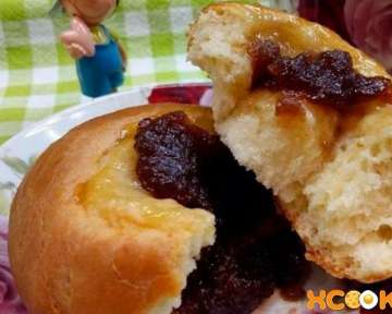 Вкусные и сдобные ватрушки из дрожжевого теста с повидлом – рецепт с фото, как испечь в духовке в домашних условиях