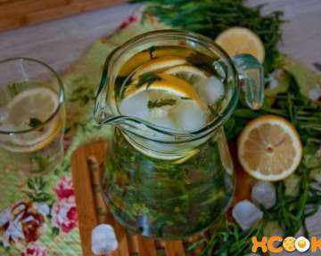 Пошаговый рецепт приготовления в домашних условиях вкусного напитка Тархун с фото