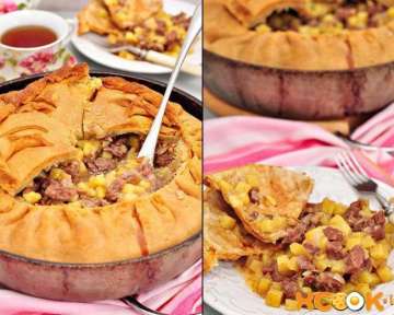 Пирог Зур бэлиш (балиш) — рецепт с фото, как приготовить татарское национальное блюдо