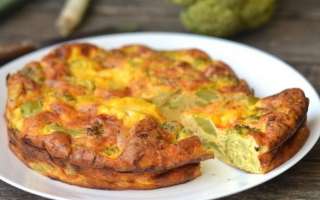 Диетический омлет с брокколи и сыром – как приготовить в духовке, пошаговый фото рецепт