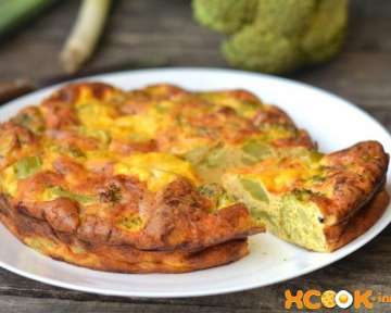 Диетический омлет с брокколи и сыром – как приготовить в духовке, пошаговый фото рецепт