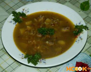 Гречневый суп с куриной печенью – пошаговый рецепт с фото приготовления в домашних условиях