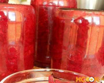 Заправка для борща со свеклой на зиму – рецепт с фото приготовления заготовки в банках