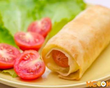Вкусные и простые рулеты из лаваша, сосиски и сыра – приготовление по пошаговому фото рецепту в духовке