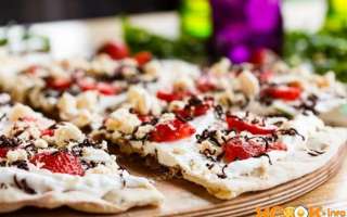 Сладкая пицца – пошаговый рецепт с фото, как сделать тесто и начинку в домашних условиях