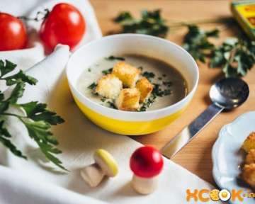 Вкусный суп-пюре с шампиньонами и картофелем – рецепт с пошаговыми фото, как сварить со сливками в домашних условиях