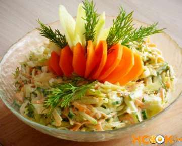 Быстрый и вкусный салат из зеленой редьки с морковью – пошаговый фото рецепт приготовления с яйцом