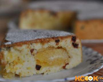 Пышная шарлотка с апельсинами – пошаговый рецепт с фото, как приготовить в мультиварке с цедрой и изюмом