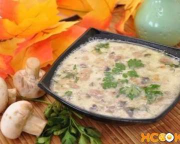 Грибной суп из шампиньонов с плавленым сыром – пошаговый рецепт с фото, как его приготовить в домашних условиях