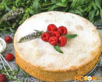 Пышная шарлотка с малиной – простой рецепт с пошаговыми фото, как приготовить пирог со свежими ягодами в духовке