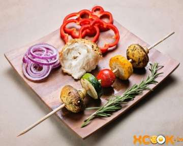 Вкусный овощной шашлык на шпажках – приготовление маринада и блюда на мангале по пошаговому рецепту с фото