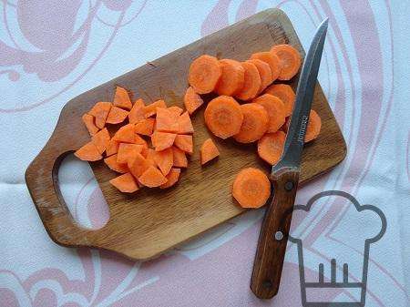 Как нарезать морковку для этого блюда?