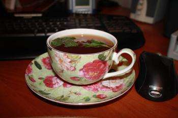 чай из вишневых листьев