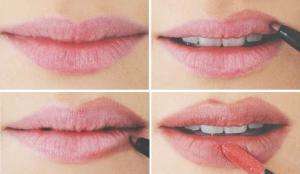 Тонкие губы - как красить?