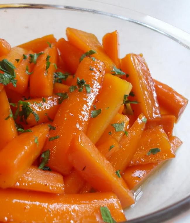 вареная морковь со специями