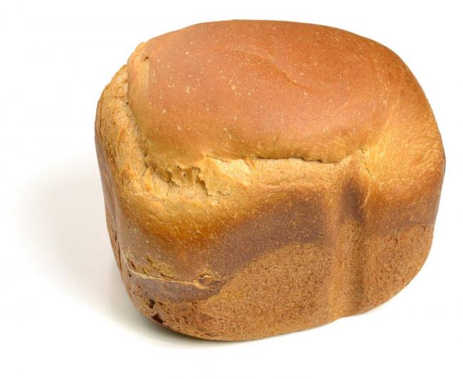 квадратный пшеничный хлеб