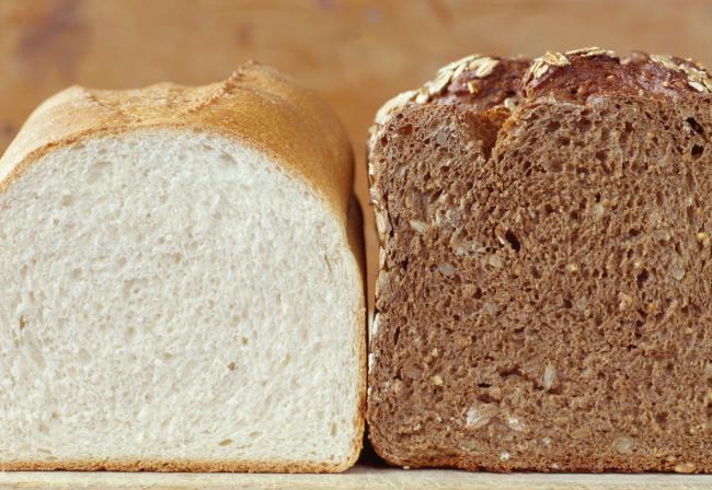 пшеничный и ржаной хлеб