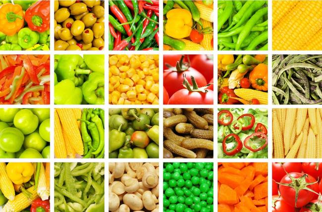 разнообразие овощей