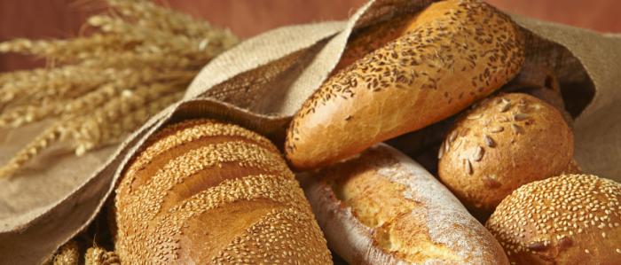 разные виды белого хлеба