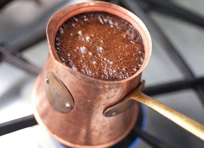 правильный кофе в турке