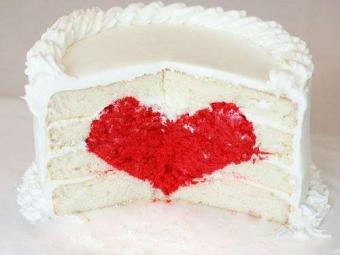 торт для влюбленных