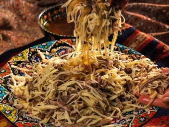 узбекское блюдо нарын
