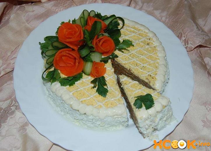 Торт Печеночный Пошаговый Рецепт С Фото