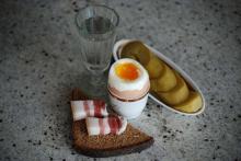 вареное яйцо и другие закуски