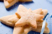 сахарное печенье в форме звезды