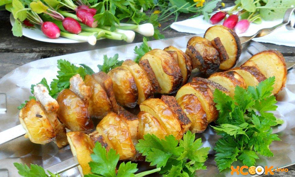 связи картофель к шашлыку с фото мясо замариновать киви